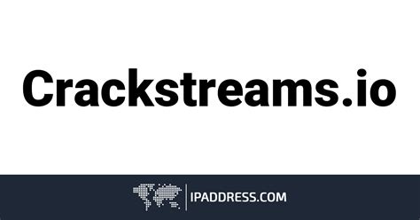crackstreams io.